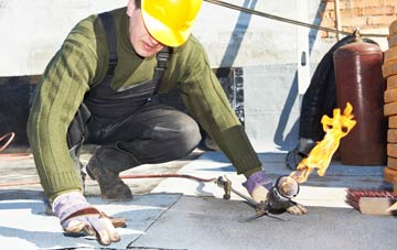 Lattinford Hill flat roof construction